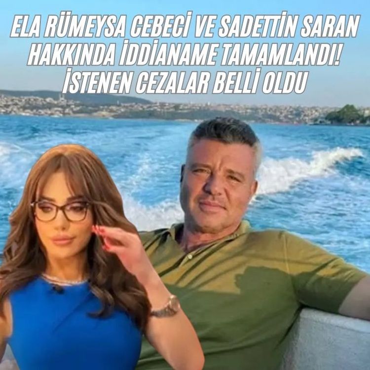 Ela Rümeysa Cebeci ve Sadettin Saran hakkında iddianame tamamlandı! İstenen cezalar belli oldu