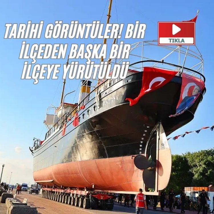 Tarihi görüntüler! Bir ilçeden başka bir ilçeye yürütüldü