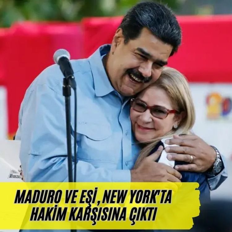 Maduro ve eşi, New York'ta hakim karşısına çıktı