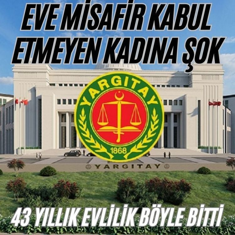 43 yıllık evlilik böyle bitti
