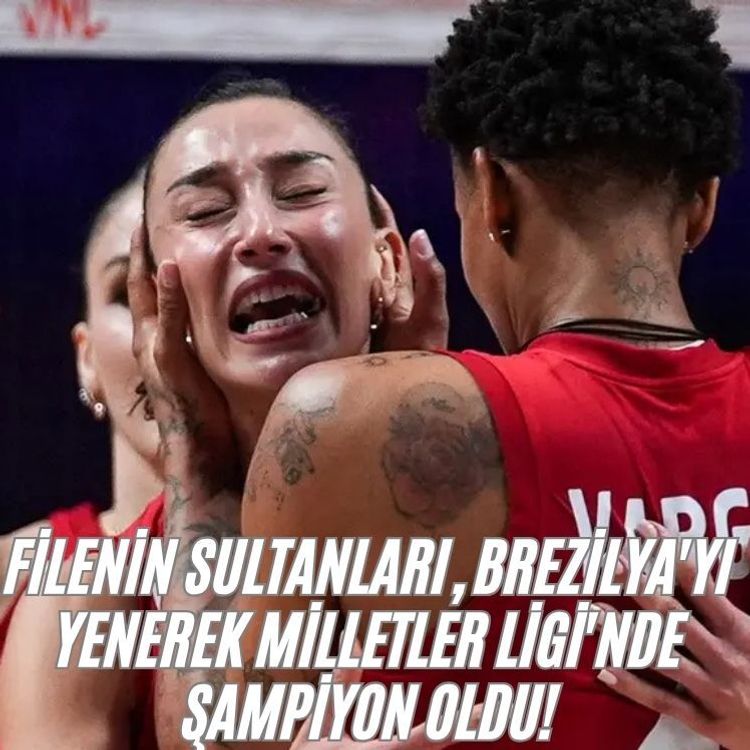 Filenin Sultanları, Brezilya'yı yenerek Milletler Ligi'nde şampiyon oldu!