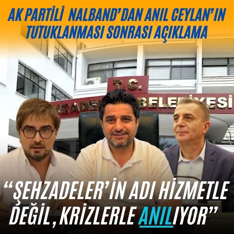 AK Partili Nalband: “Şehzadeler’in adı hizmetle değil, krizlerle ANILıyor”