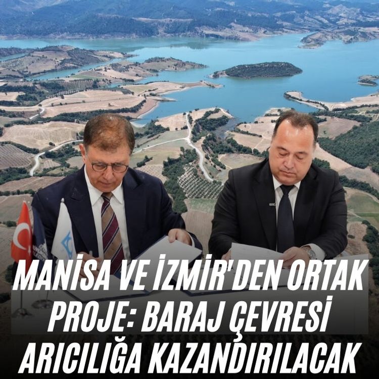 Manisa ve İzmir'den ortak proje: Baraj çevresi arıcılığa kazandırılacak