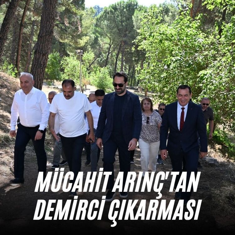 Mücahit Arınç'tan Demirci çıkarması