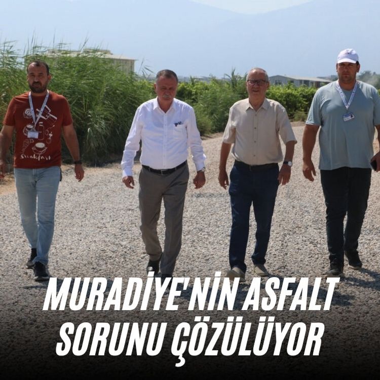 Muradiye'nin asfalt sorunu çözülüyor