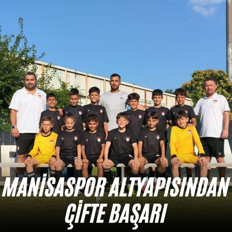 Manisaspor Altyapısından çifte başarı