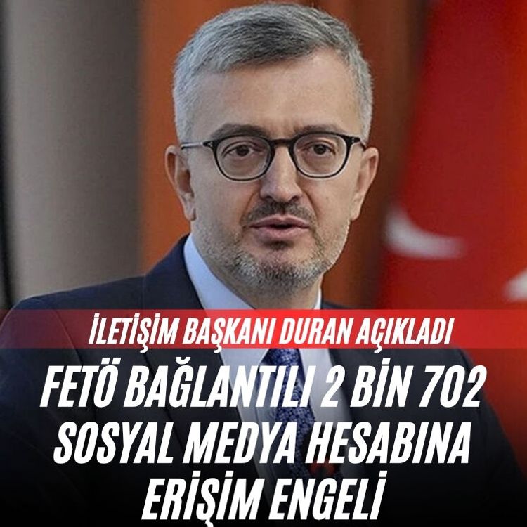 FETÖ bağlantılı 2 bin 702 sosyal medya hesabına erişim engeli