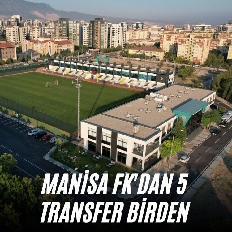 Manisa FK'dan 5 transfer birden