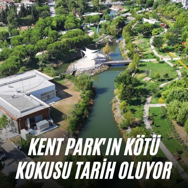 Kent Park'ın kötü kokusu tarih oluyor