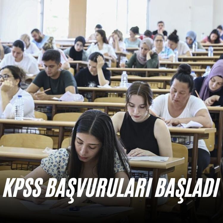 KPSS başvuruları başladı