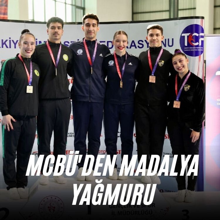 MCBÜ'den madalya yağmuru