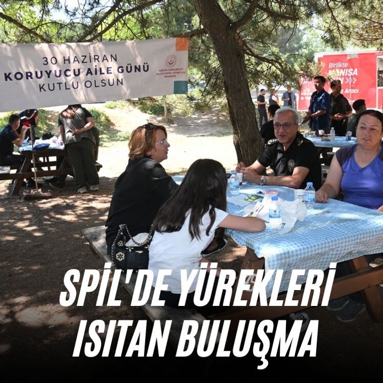 Spil'de yürekleri ısıtan buluşma