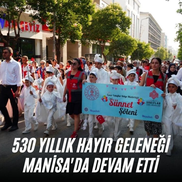530 yıllık hayır geleneği Manisa'da devam etti