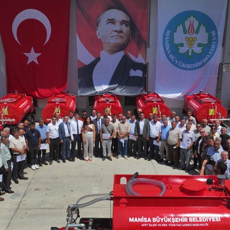 Manisa Büyükşehir yangınlara ilk müdahaleyi güçlendiriyor
