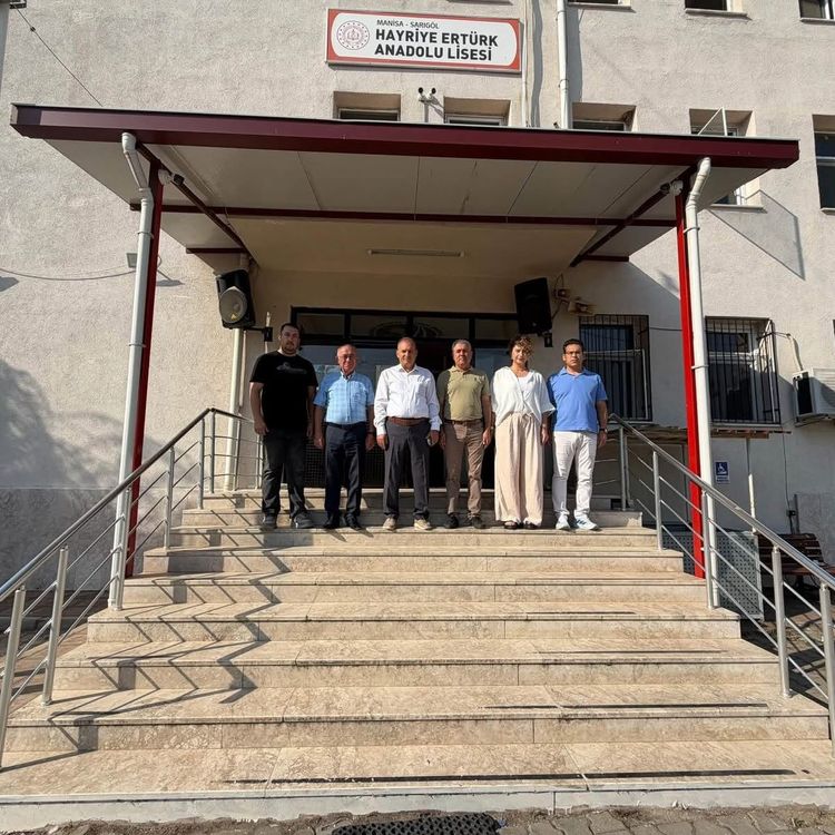 Sarıgöl'de yeni eğitim öğretim yılı hazırlıkları denetlendi