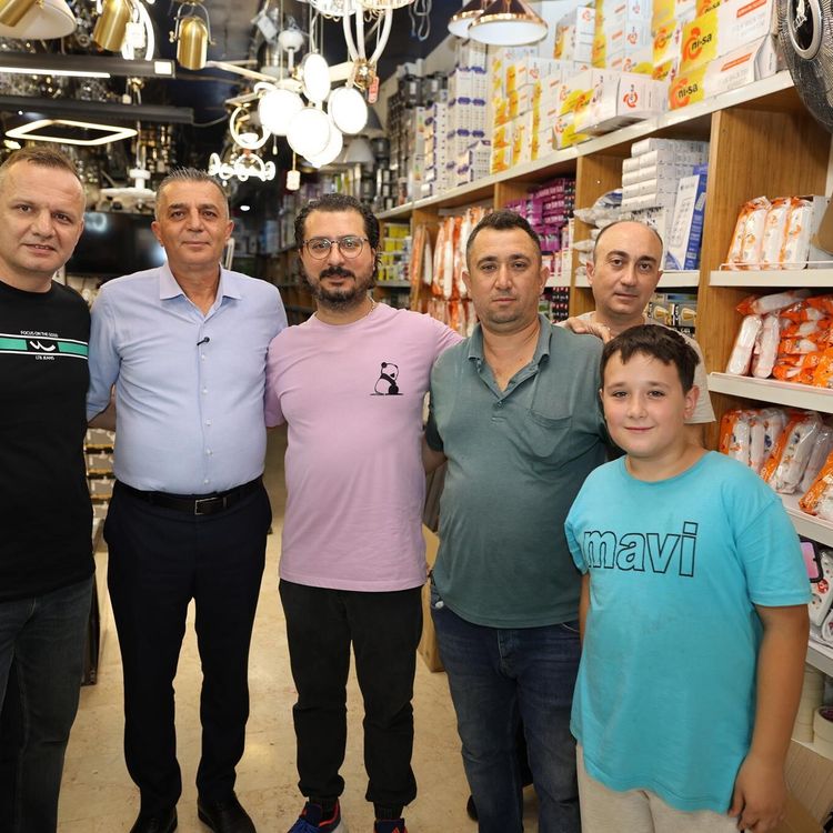 Başkan Şimşek Nişancıpaşa esnafının taleplerini tek tek dinledi