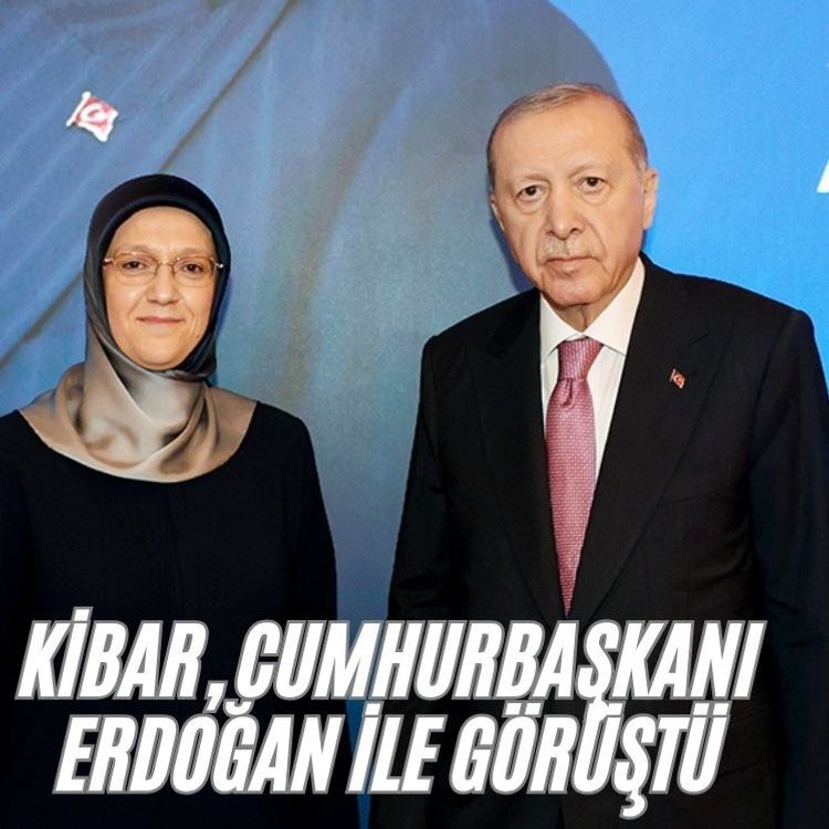 Kibar, Cumhurbaşkanı Erdoğan ile görüştü