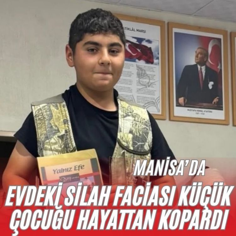 Evdeki silah faciası küçük çocuğu hayattan kopardı