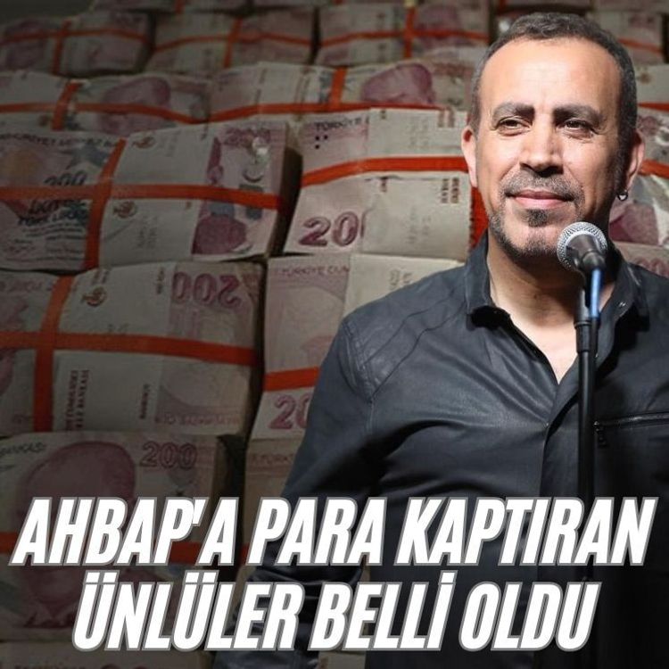 AHBAP'a para kaptıran ünlüler belli oldu