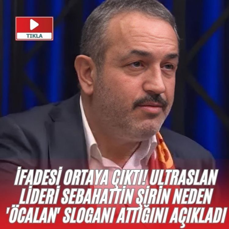 Muzaffer Şirin Öcalan sloganı hakkında: "Terörsüz Türkiye'ye destek verdiğim için"