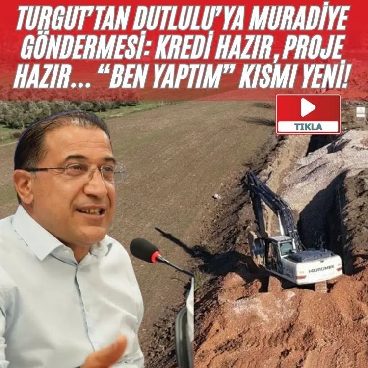Süleyman Turgut Muradiye Altyapısı İçin Eleştiride Bulundu