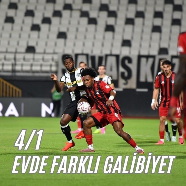 Manisa FK evinde çok rahat