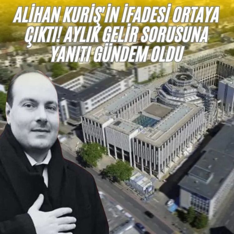 Birçok suçlamayı reddeden Kuriş'in aylık gelir sorusuna verdiği yanıt dikkat çekti
