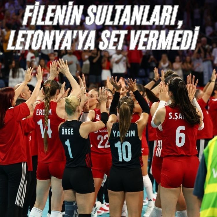 Filenin Sultanları, Letonya'ya set vermedi