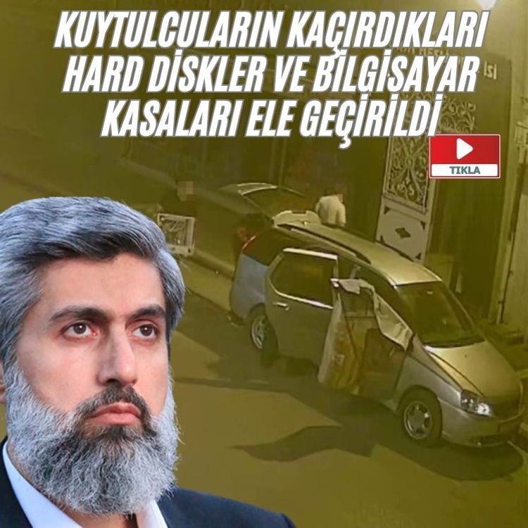 Kuytulcuların kaçırdıkları hard diskler ve bilgisayar kasaları ele geçirildi