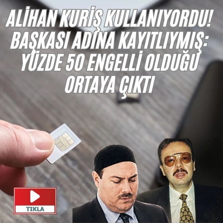 Alihan Kuriş kullanıyordu! Başkası adına kayıtlıymış: Yüzde 50 engelli olduğu ortaya çıktı