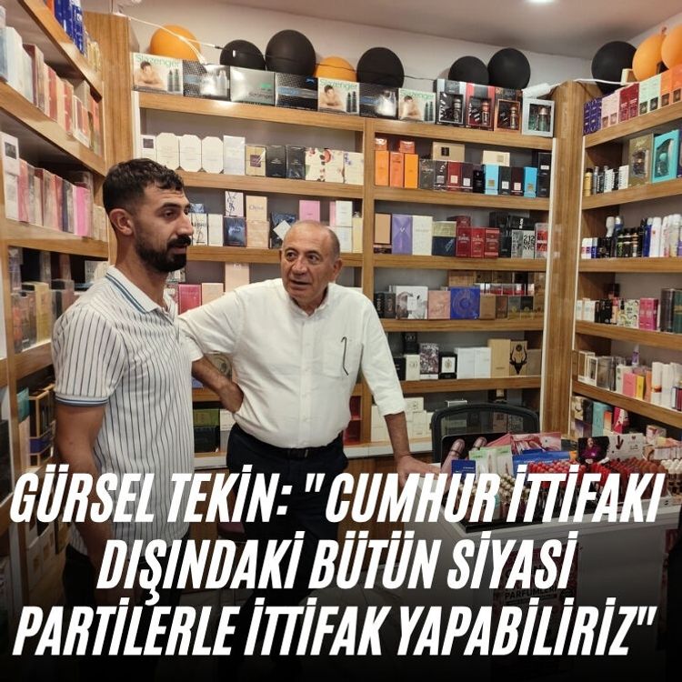 Gürsel Tekin: "Cumhur İttifakı dışındaki bütün siyasi partilerle ittifak yapabiliriz"