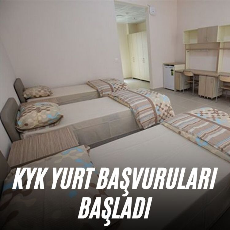 KYK yurt başvuruları başladı