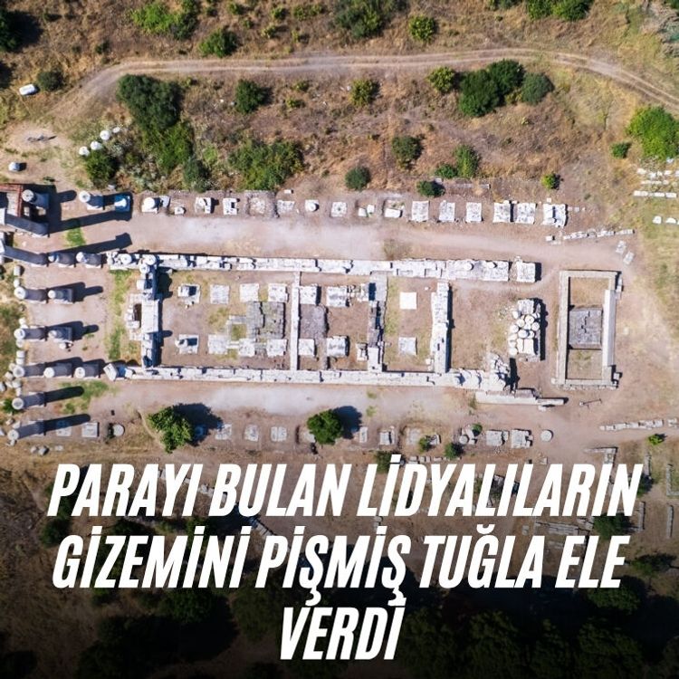 Parayı bulan Lidyalıların gizemini pişmiş tuğla ele verdi