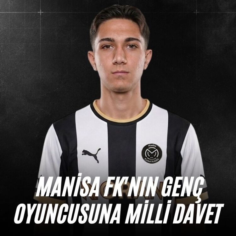 Manisa FK'nın genç oyuncusuna milli davet