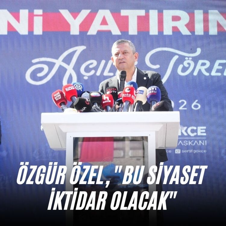 Özgür Özel, "Bu siyaset iktidar olacak"