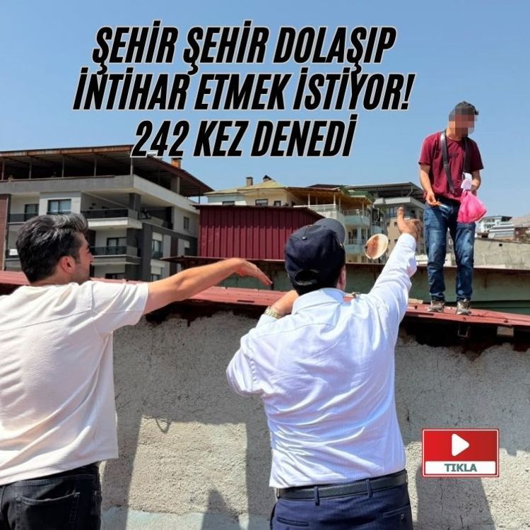 Şehir şehir dolaşıp *nt*h*r etmek istiyor! 242 kez denedi