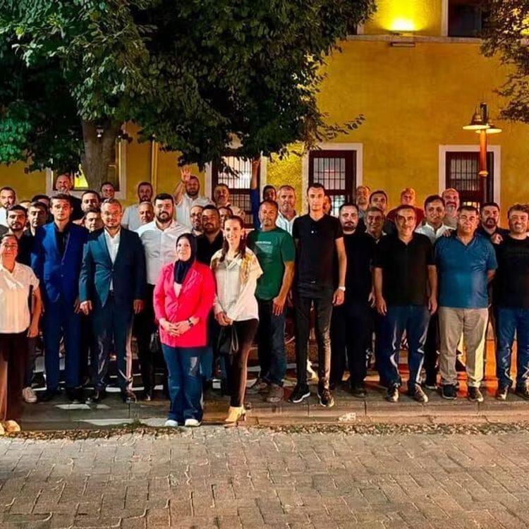 AK Parti ilçe teşkilatından yeni MHP ilçe başkanına ziyaret