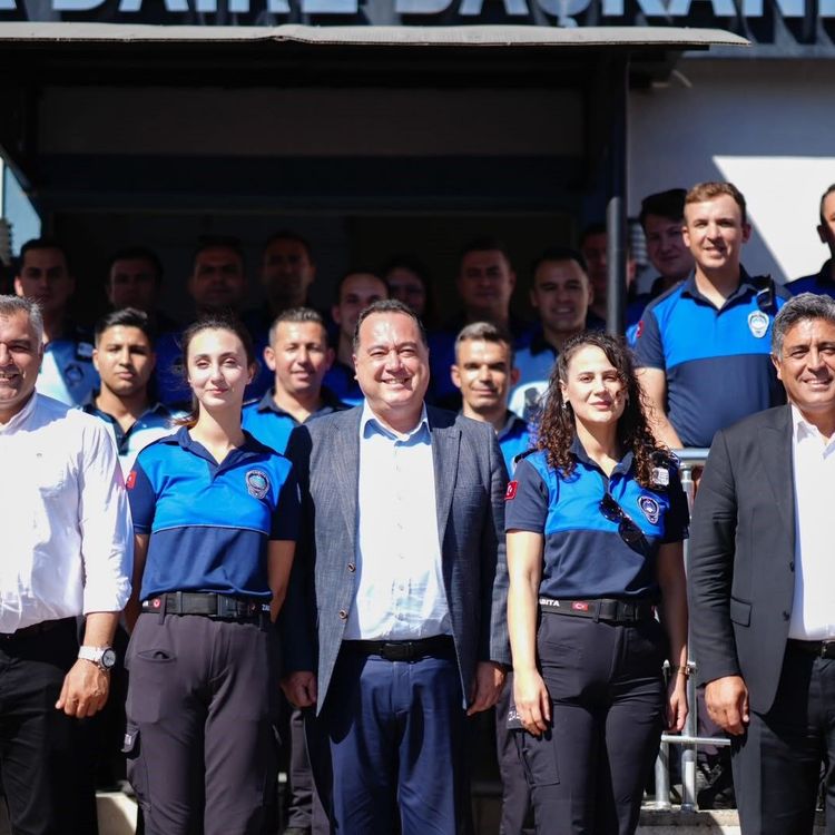 Başkan Dutlulu, Zabıta Haftası dolayısıyla ekiplerle bir araya geldi