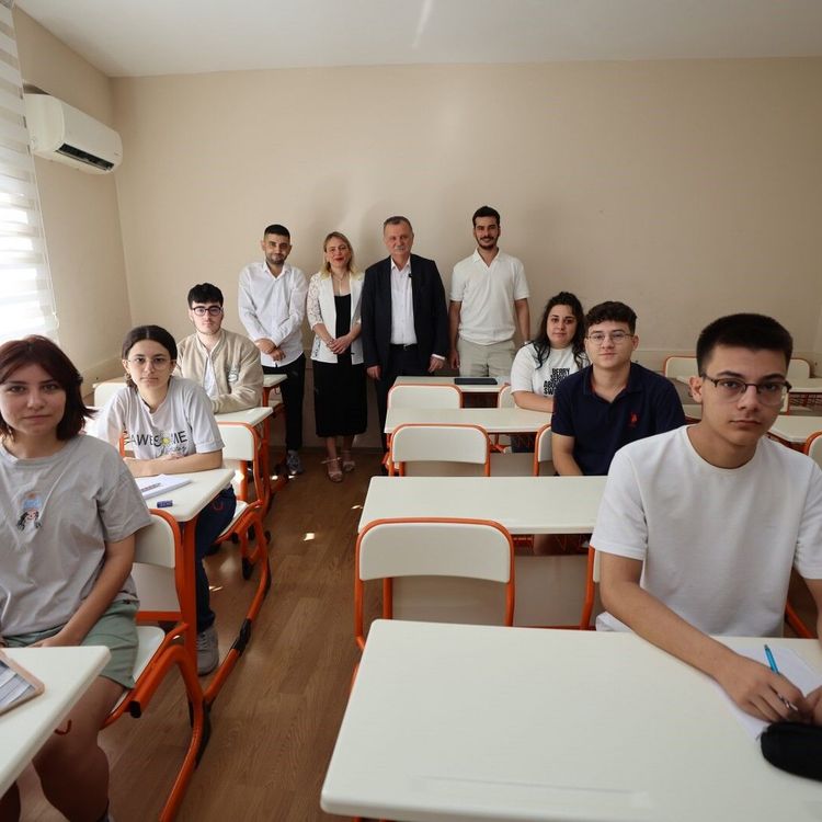 Başkan Balaban yeni eğitim yılında YEGEM öğrencileriyle buluştu