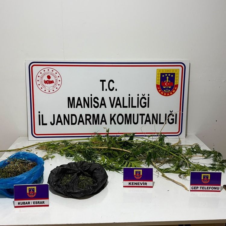 Manisa’da uyuşturucu operasyonu: 1 kişi tutuklandı