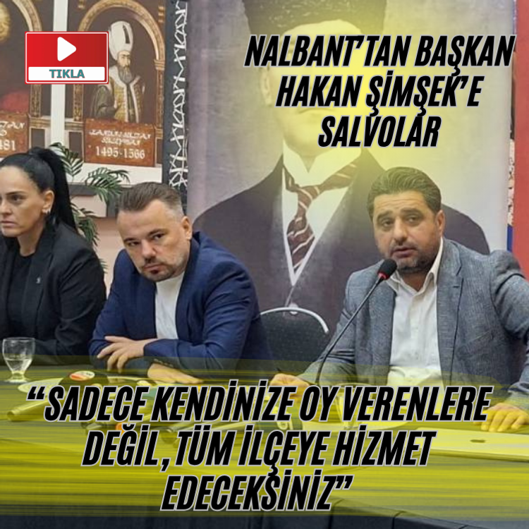 AK Partili Nalband Hakan Şimşek'e seslendi “Kendinize oy verenlere değil, tüm ilçeye hizmet edeceksiniz”