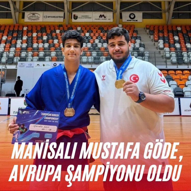 Manisalı Mustafa Göde, Avrupa Şampiyonu oldu