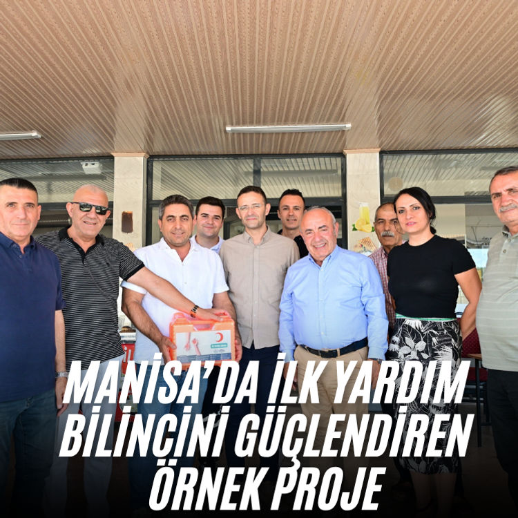 Manisa’da ilk yardım bilincini güçlendiren örnek proje
