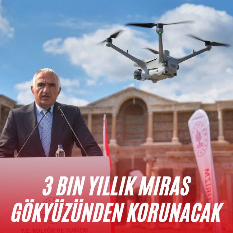 3 bin yıllık miras gökyüzünden korunacak