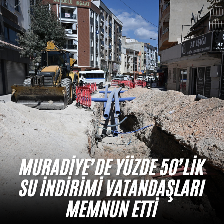 Muradiye’de yüzde 50’lik su indirimi vatandaşları memnun etti