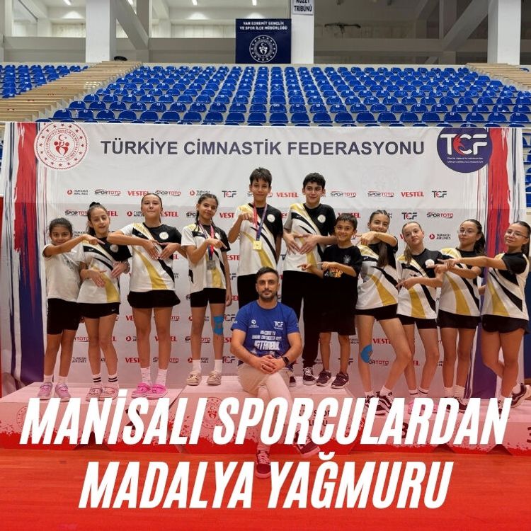 Manisalı sporculardan madalya yağmuru