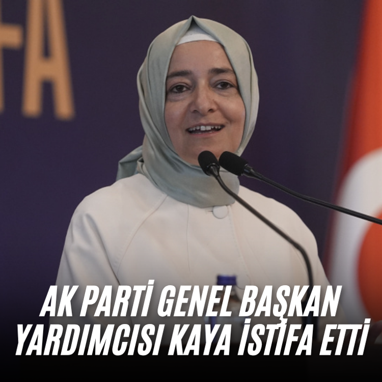 AK Parti Genel Başkan Yardımcısı Kaya istifa etti
