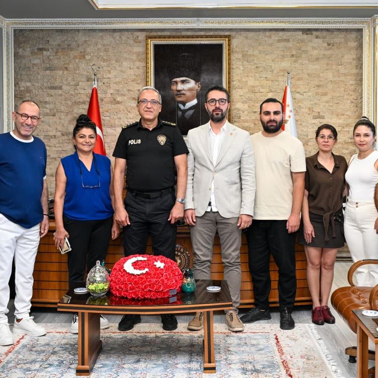 Manisa Gazeteciler Cemiyeti'nden Müdür Karayel'e ziyaret