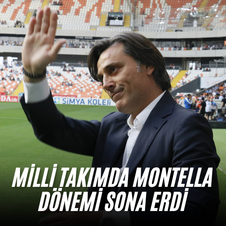 Milli Takımda Montella dönemi sona erdi