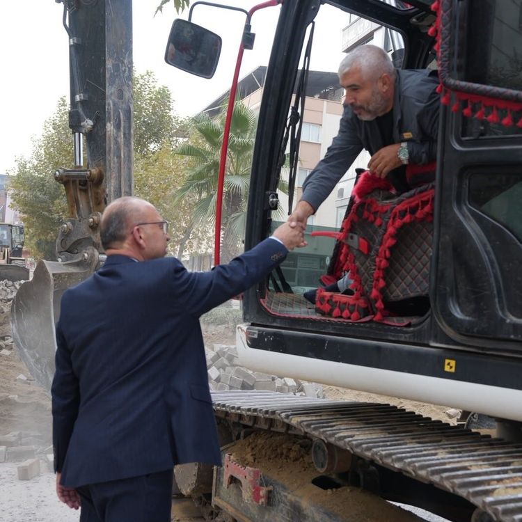 Turgutlu'da Kervan Yolu için dönüşüm başladı